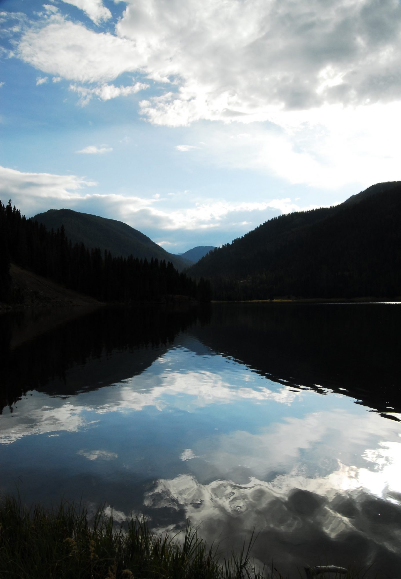 Big Meadow Lake Reflection, Colorado