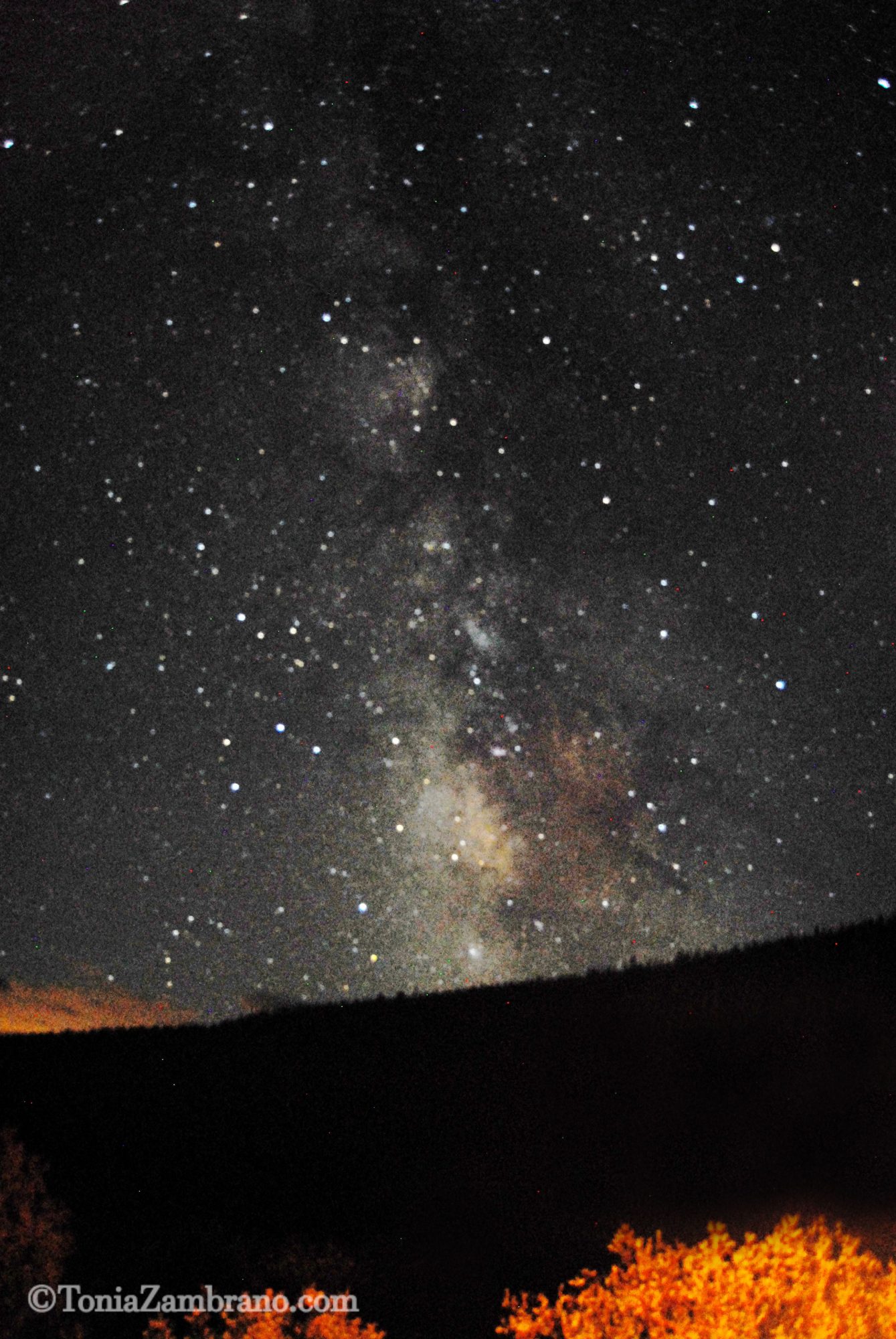 Milky Way Over Westin Pass, Colorado, 2013