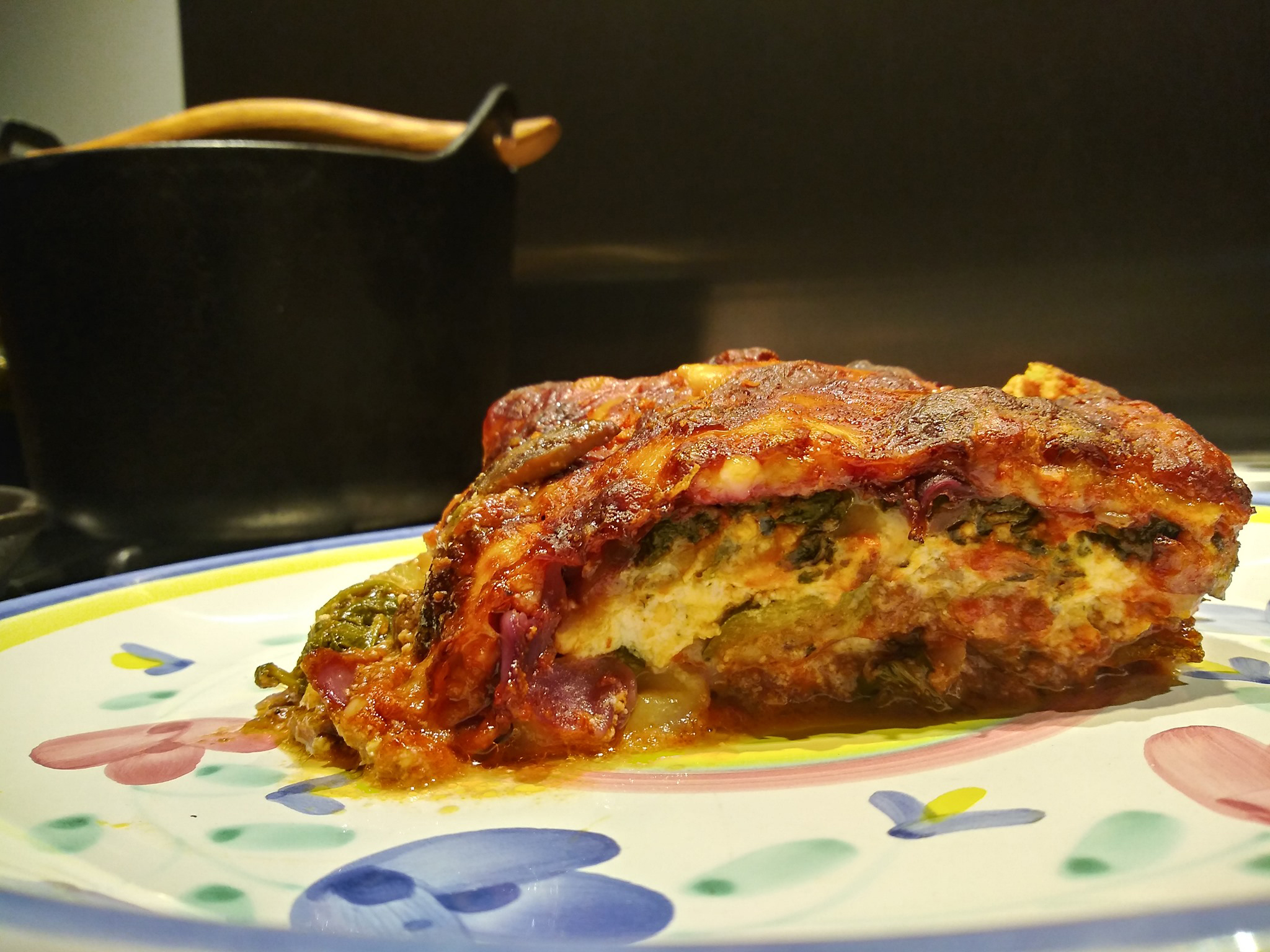 Lasagna, noodleless (gluten free)